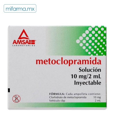 Metoclopramida 10 mg 2 ml - Mi Farma