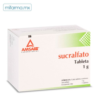 Sucralfato 1 g AMSA - Mi Farma