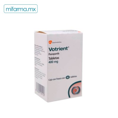 Votrient 400 mg Tabletas - Mi Farma