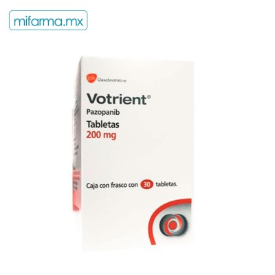 Votrient Pazopanib 200 mg - Mi Farma