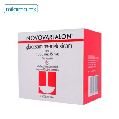 Novovartalon 1500 mg 15 mg - Mi Farma