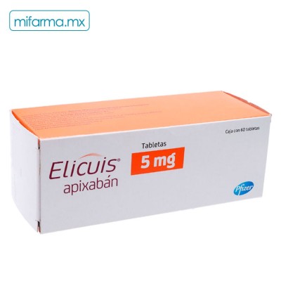 Elicuis 5mg 60 Tabletas - Mi Farma