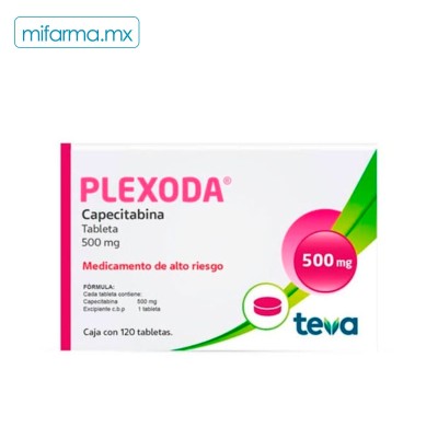 Plexoda Capecitabina 500 mg - Mi Farma