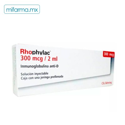 Rhophylac 300 mcg 2 ml - Mi Farma