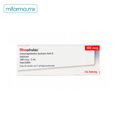 Rhophylac 300 mcg 2 ml - Mi Farma