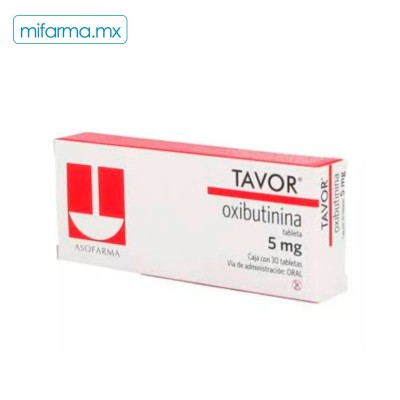 Tavor Tabletas 5 mg - Mi Farma