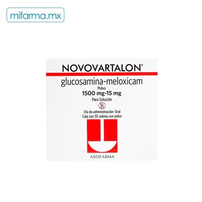 Novovartalon 1500 mg 15 mg - Mi Farma