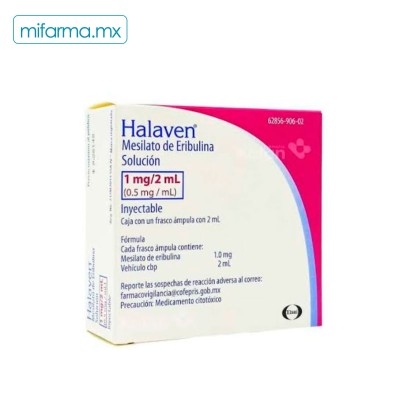 Halaven 1 mg 2 ml - Mi Farma