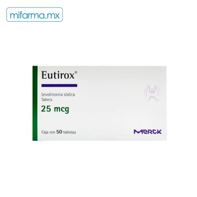 Eutirox Tabletas 25 mcg - Mi Farma