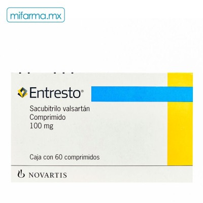 Entresto 100 mg 60 comprimidos - Mi Farma