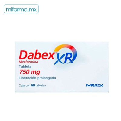 Dabex XR 750 60 tabletas - Mi Farma