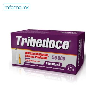Tribedoce 50000 Inyectable - Mi Farma