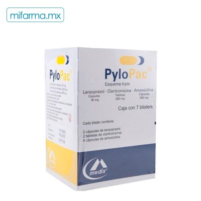 Pylopac 7 Blisters - Mi Farma