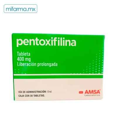 Pentoxifilina 400 mg Generico - Mi Farma