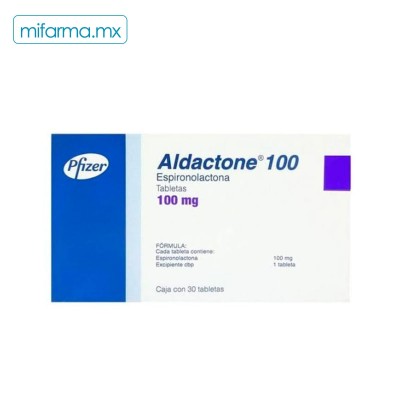 Aldactone Tabletas 100 mg - Mi Farma