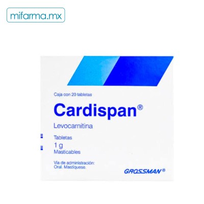 Cardispan Tableta Masticable - Mi Farma
