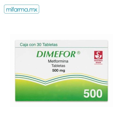 Dimefor 500 mg - Mi Farma