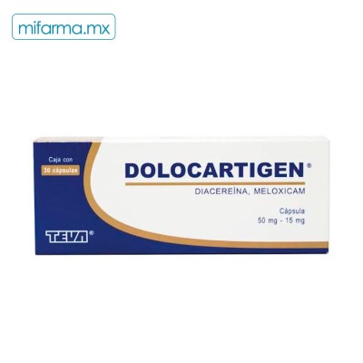 Dolocartigen 50 mg 15 mg 30 caps - Mi Farma