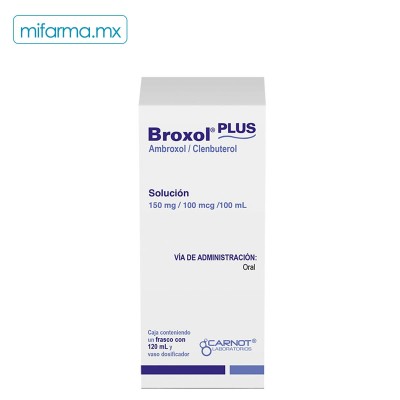 Broxol Plus 120 ml - Mi Farma