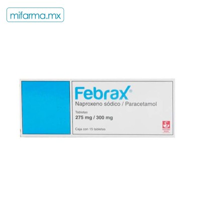 Febrax 275 300 mg - Mi Farma