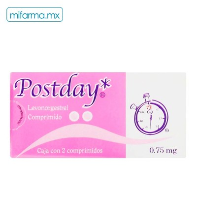 Postday de 0.75 mg c/2 - Mi Farma