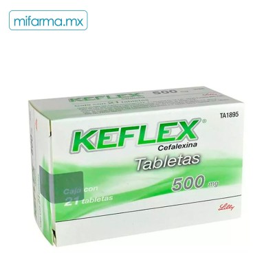 Keflex 500 mg - Mi Farma