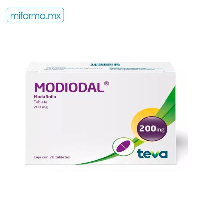 Modiodal 200 mg 28 tabletas - Mi Farma