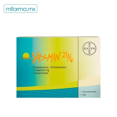 Anticonceptivo Yasmin 24 4 - Mi Farma