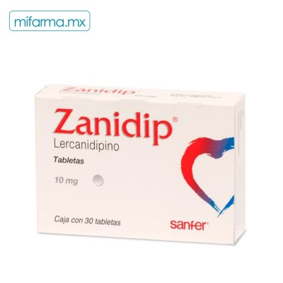 Zanidip 10 mg - Mi Farma