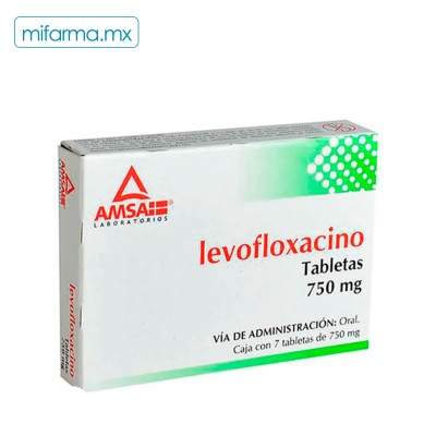 Levofloxacino 750 mg Generico - Mi Farma