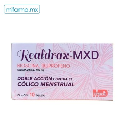 Realdrax mxd Hioscina Ibuprofeno - Mi Farma