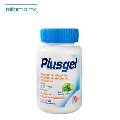 Plusgel Masticable - Mi Farma