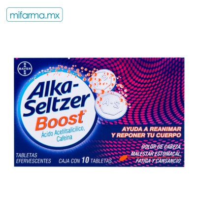 Alka Seltzer Boost Tabletas - Mi Farma