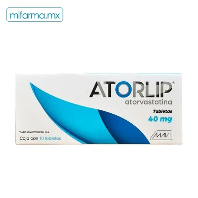 Atorlip 40 mg - Mi Farma