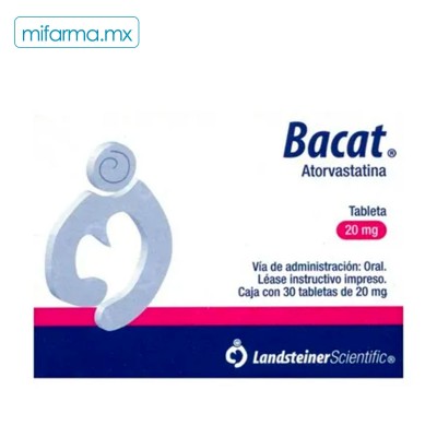 Bacat 20 mg 30 Tab - Mi Farma