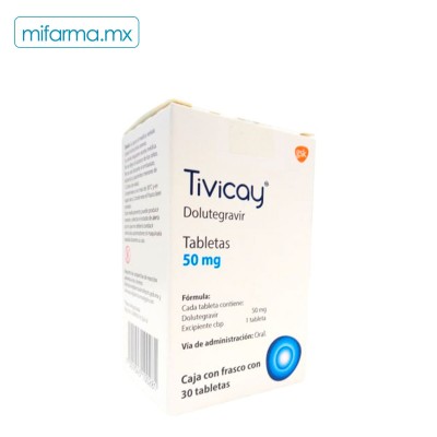 Tivicay Dolutegravir 50 mg - Mi Farma
