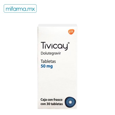 Tivicay Dolutegravir 50 mg - Mi Farma