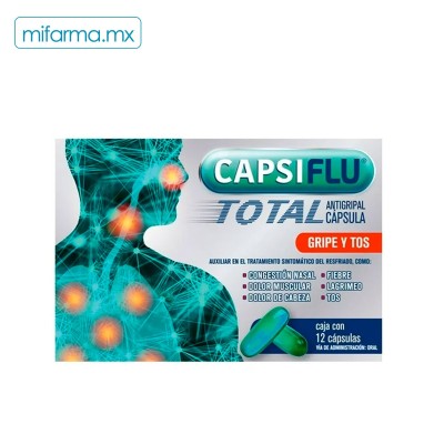Capsiflu Total Capsulas - Mi Farma