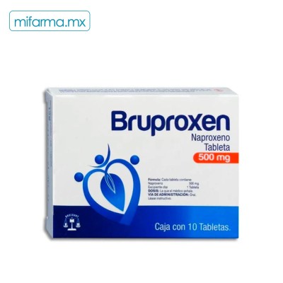 Bruproxen de 500 mg - Mi Farma