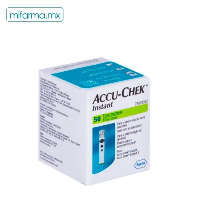 Accu Chek Instant c 50 tiras - Mi Farma