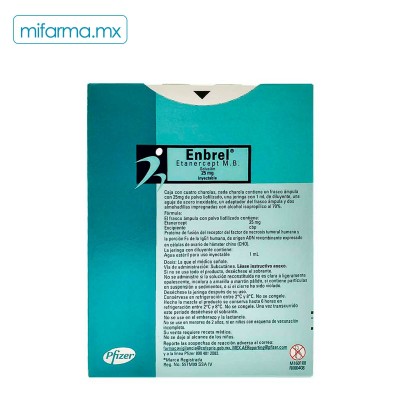 Enbrel 25 mg - Mi Farma