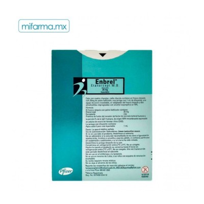 Enbrel 25 mg - Mi Farma