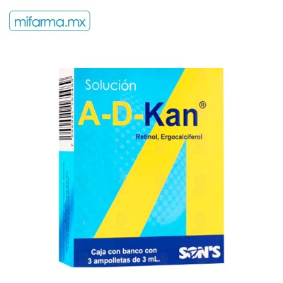 Vitaminas A D Kan - Mi Farma