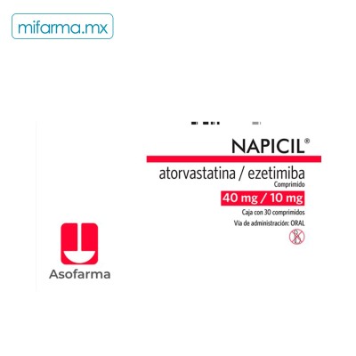 Napicil 40 mg 10 mg c/30 - Mi Farma