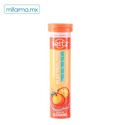 Seltz Electrolitos Naranja - Mi Farma