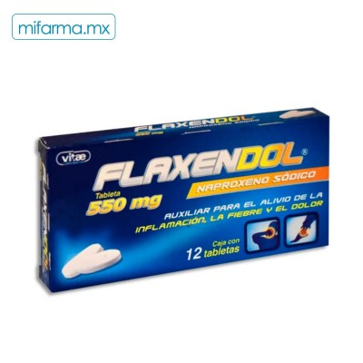 Flaxendol 550 mg - Mi Farma