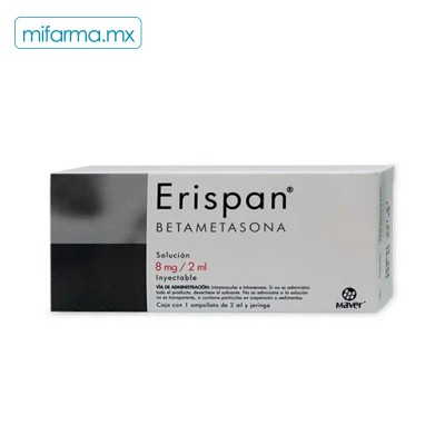 Erispan 8mg 2ml - Mi Farma