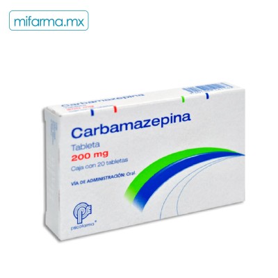 Carbamazepina 200 mg c 20 Tabletas - Mi Farma