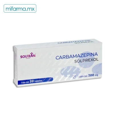 Carbamazepina 200 mg - Mi Farma