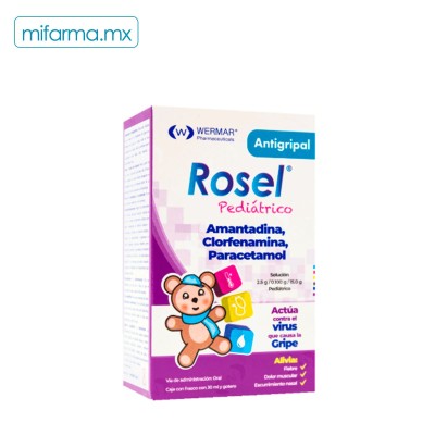 Rosel Antigripal Pediátrico - Mi Farma